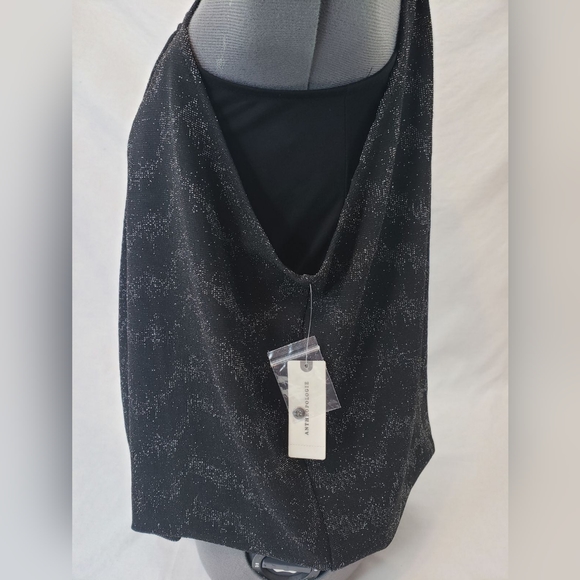 NWT ANTHROPOLOGIE Carly Shimmer tank top - Picture 4 of 10